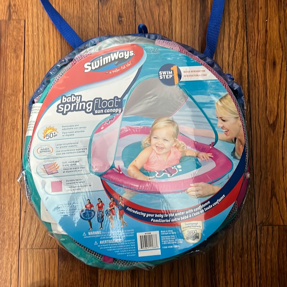 Baby spring float